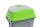 Planet Hippo waste collection bin LID, plastic, green, 50L