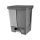 Planet Pedal-Mülleimer DUO, unterteilt, Kunststoff, ECO anthrazit, 50L