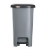 Planet Pedal-Mülleimer SLIM, Kunststoff, ECO anthrazit, 25L