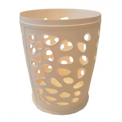 Planet Stone Papierkorb creme 9 L