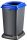 Planet Selective Abfallsammelbehälter, Kunststoff, offener Deckel, blau, 50L