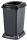 Planet Selective Abfallsammelbehälter, Kunststoff, offener Deckel, schwarz, 50L