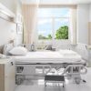 Bettlaken Baumwolle 100% HOSPITAL, weiß 140 gr 150x260 cm