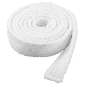 BADEMANTELGÜRTEL WEISS FROTTIER (185cm)