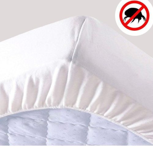 MATRATZENSCHON WASSERDICHT Rundgummi Milbenfrei - Oberseite Baumwolljersey 100x200 cm + 30 cm