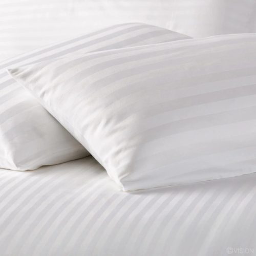 KISSENBEZUG / 1 cm GESTREIFT Kleines Kissen 40X50cm 50% Baumwolle 50% Polyester