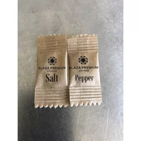 Pfeffer im kleinen Portionsbeutel