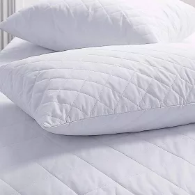   KISSENSCHONER / GESTEPPT Kleinkissen  40X50cm Hotel 50% Baumwolle - 50% Polyester