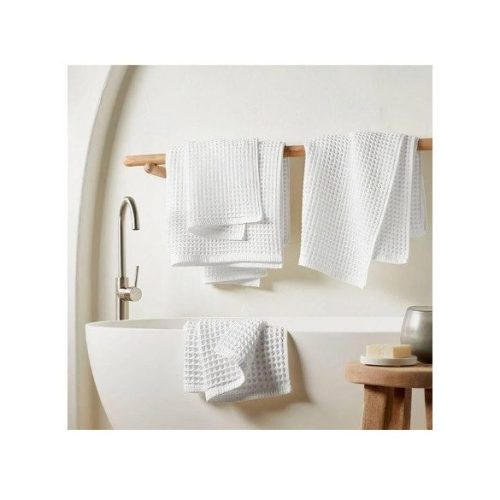 HANDTUCH Weißes Wespenmuster 200 gr SIMA 70x150 cm Saunatuch